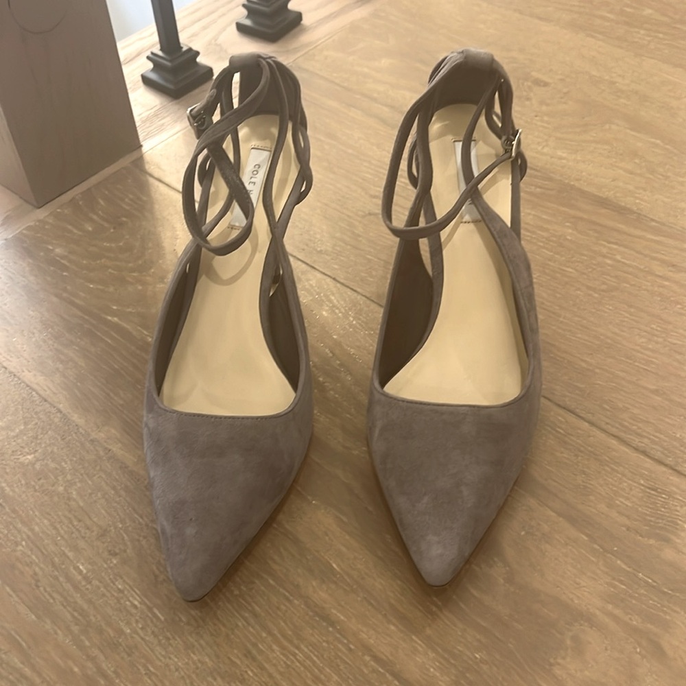 Size 7 1/2 suede Cole Haan-barely worn